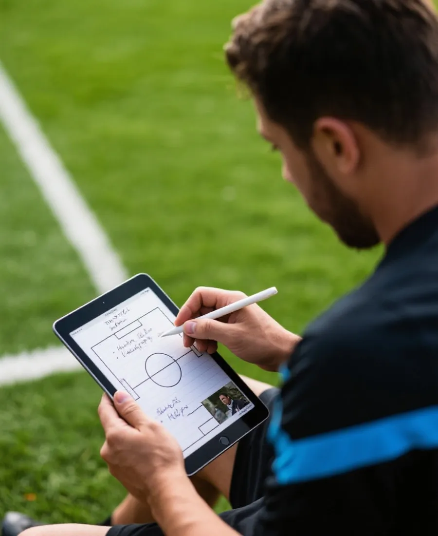 足球賽前分析情境