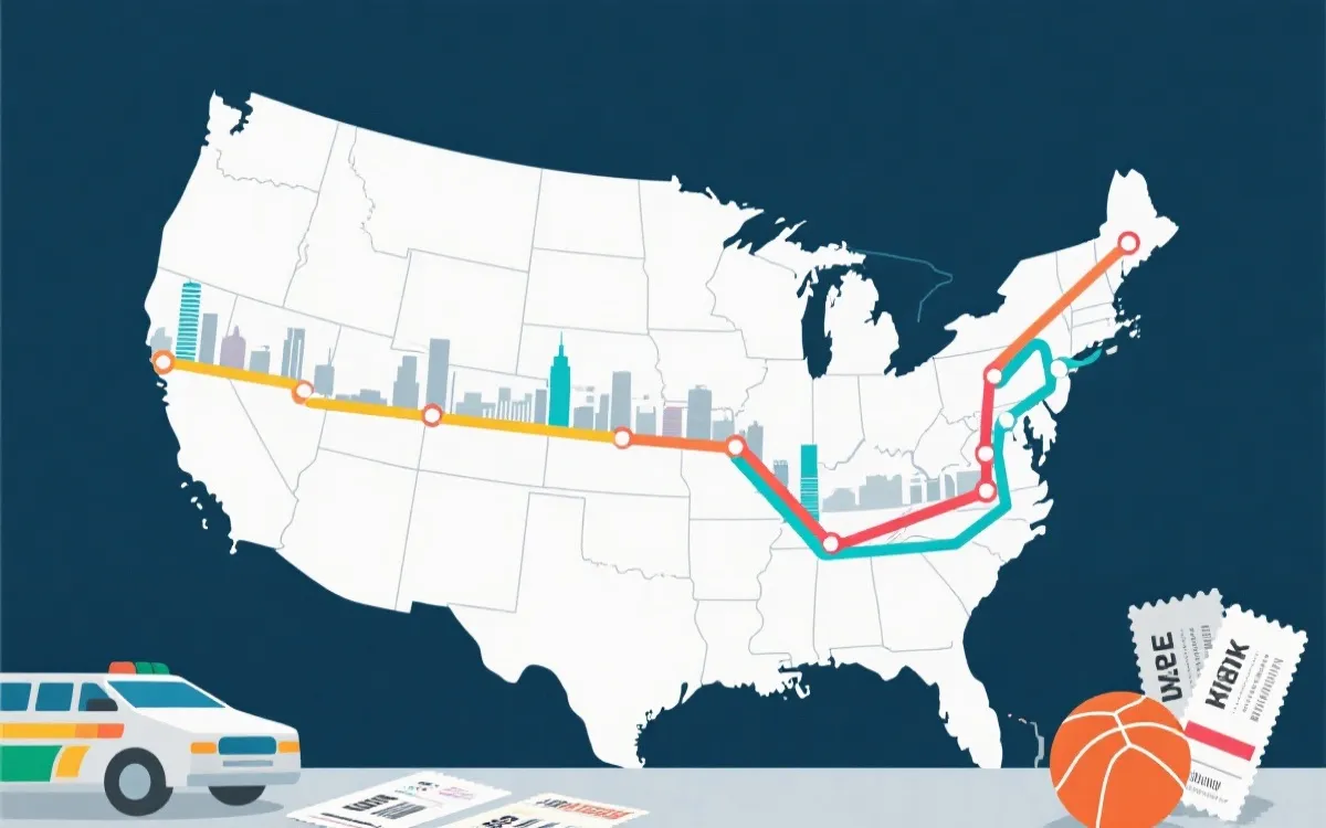 2026 世界杯北美分组观赛指南：按赛程规划你的跨国看球路线、签证与预算
